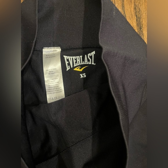 Everlast women’s textured leggings size XS black NWOT - Picture 6 of 6